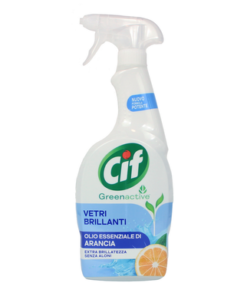 Cif Greenactive stiklų valiklis su apelsinų eteriniais aliejais, 650 ml