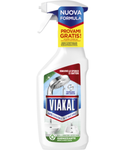 Viakal Igienizzante kalkių valiklis vonios paviršiams, 470 ml