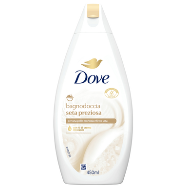 Dove drėkinantis dušo gelis „Seta Preziosa“, 450 ml
