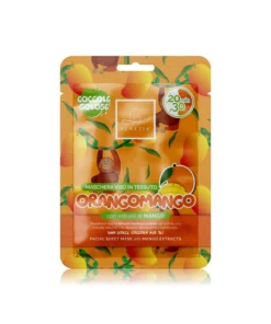 Lady Venezia orangomango veido kaukė, 1vnt