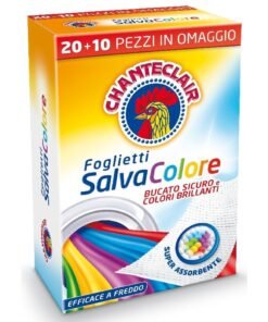 Spalvų surinkimo lapeliai Chanteclair Classic Color Catcher, 20+10 vnt.