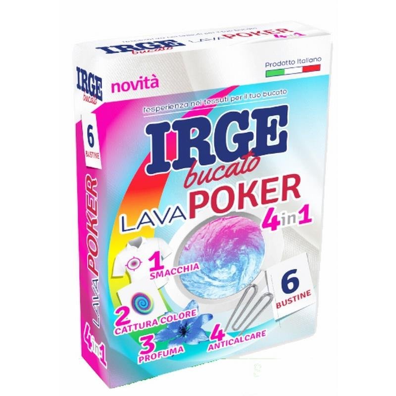 Spalvų surinkimo vokeliai Irge Color Catcher 4in1, 6 vnt.