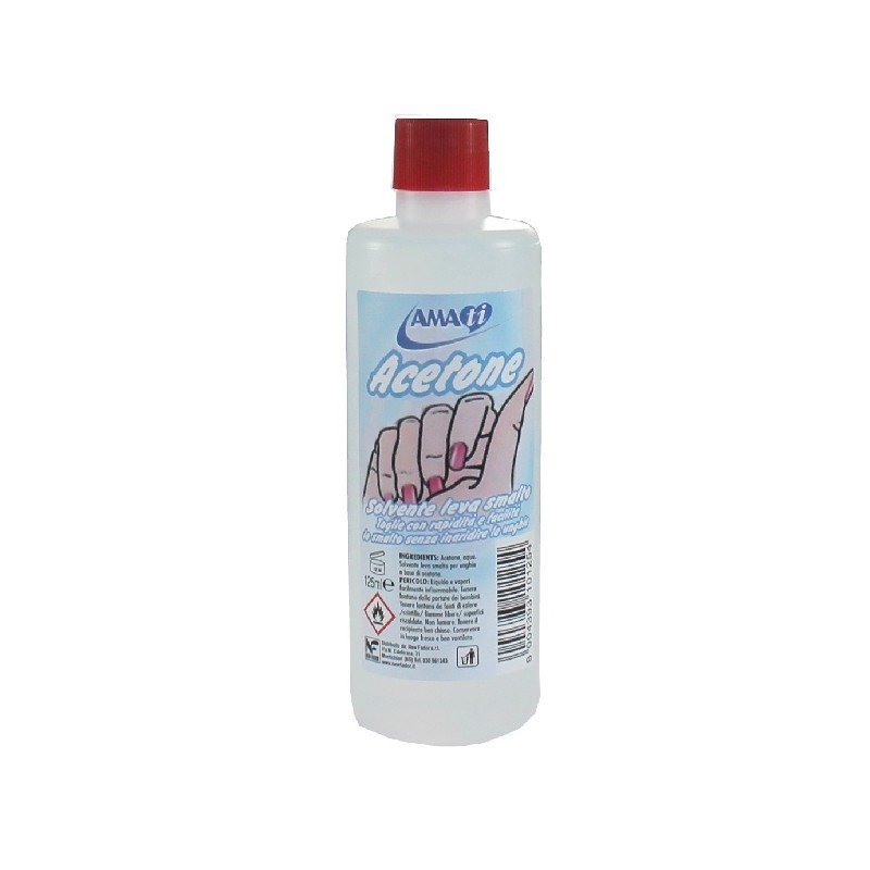Amati acetonas nagų lakui valyti, 125 ml