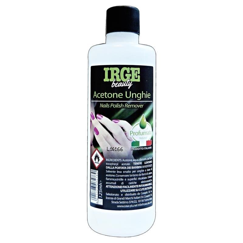 IRGE kvapnus acetonas nagų lakui valyti, 125 ml