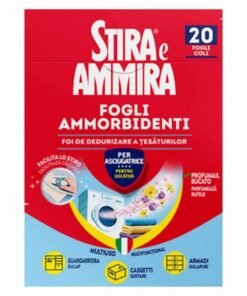 Stira e Ammira audinių minkštinimo servetėlės džiovyklei, 20 vnt.