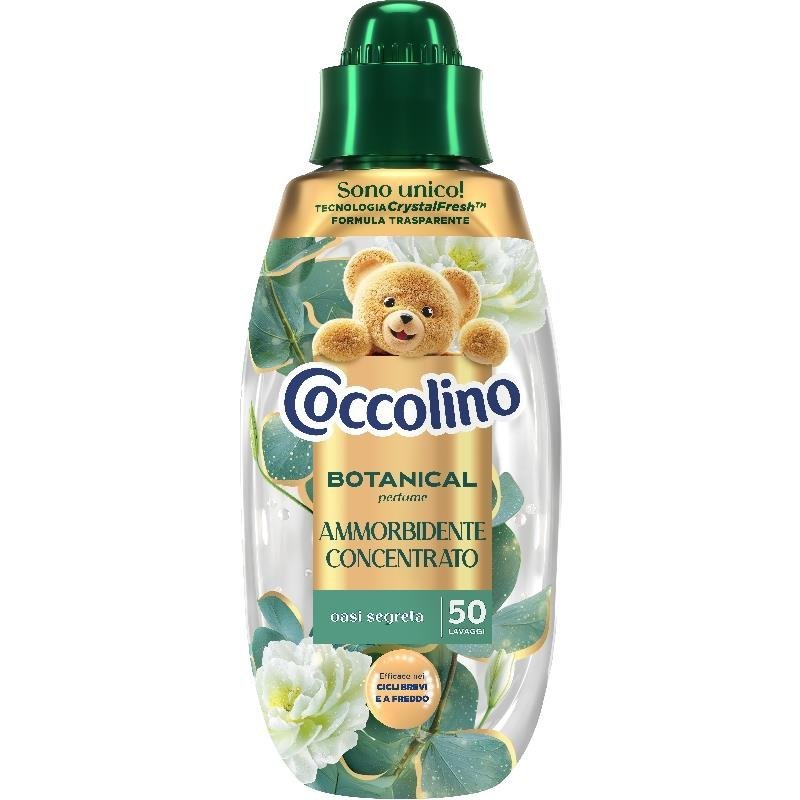 Coccolino Botanical Parfum Oasi Segreta audinių minkštiklis, 750 ml, 50 skalbimų