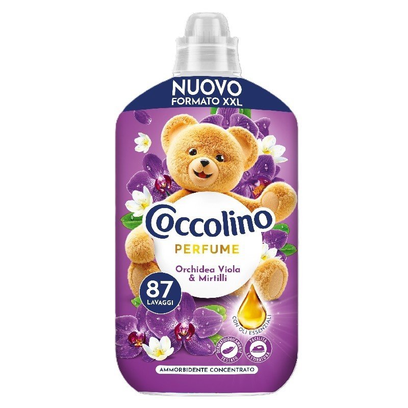 Coccolino Perfume Orchidea Viola & Mirtilli minkštiklis, 1827 ml