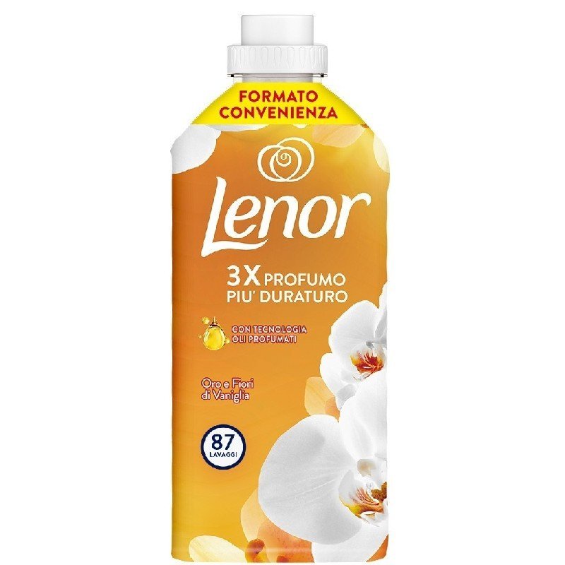 Lenor Gold & Vanilla Flowers minkštiklis, 1827 ml