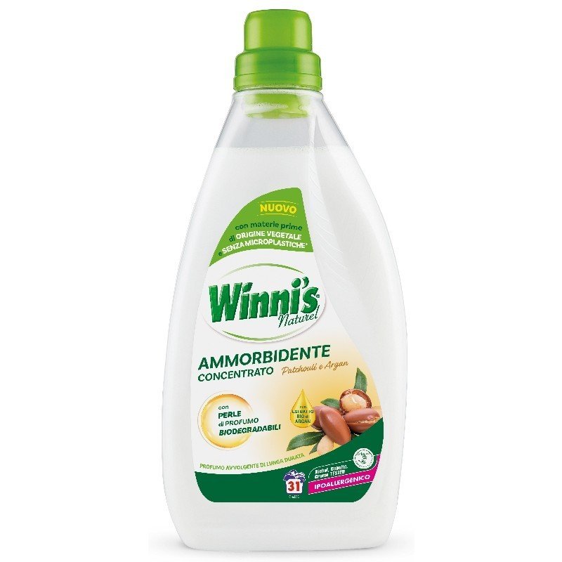 Winni’s Naturel minkštiklis, 775 ml, 31 skalbimas, Patchouli