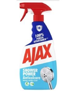 Ajax Shower Power Anticalcare vonios ir dušo kalkių valiklis, 600 ml