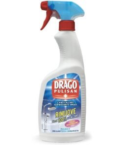 Drago Pulisan antikalkinis purškiamas vonios kambario valiklis, 600 ml