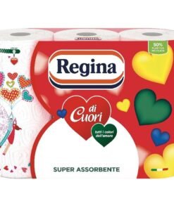 Regina di Cuori virtuviniai rankšluosčiai, 3 rulonai