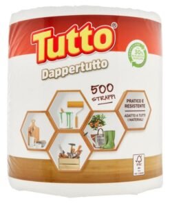 Tutto Dappertutto popieriniai rankšluosčiai, 500 lapelių