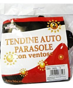 Automobilio langų užuolaidėlės nuo saulės su siurbtukais, 2 vnt., 44 × 36 cm