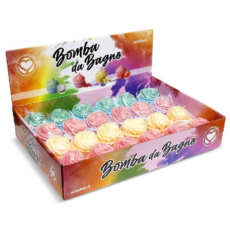 Setablu Cake-Shaped Bath Bombs vonios burbulai, 35 g