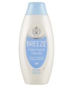 Breeze Freschezza Talcata Doccia Shampoo & Bagnoschiuma 3 in 1, 400 ml