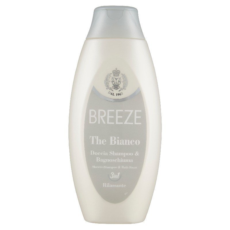 Breeze The Bianco Doccia Shampoo & Bagnoschiuma 3 in 1, 400 ml