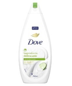 Dove Rinfrescante dušo gelis su agurkų ir žaliosios arbatos aromatu, 750 ml