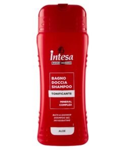 Intesa Aloe 3in1 dušo gelis ir šampūnas vyrams, 500 ml