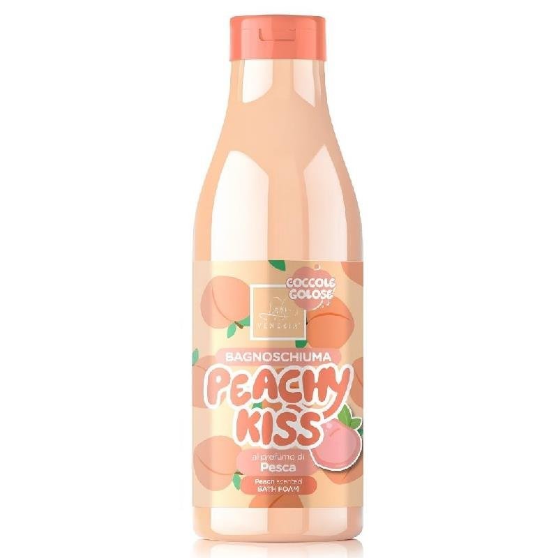 Lady Venezia Peachy Kiss Peach Bath Foam vonios putos, 500 ml