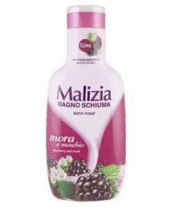 Malizia Mora e Muschio vonios ir dušo putos, 1000 ml