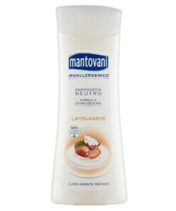 Mantovani Latte e Karité dušo želė, 400 ml