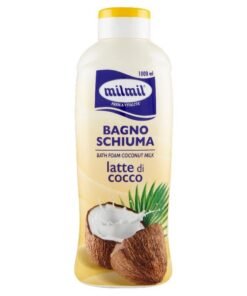 Milmil Latte di Cocco vonios ir dušo putos, 1000 ml