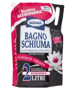 Milmil Flower Fragrance vonios ir dušo putų papildymas, 2000 ml