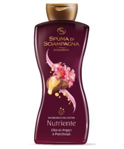 Spuma di Sciampagna Nutriente kreminis vonios prausiklis su argano aliejumi ir pačiuliais, 650 ml