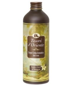Tesori d'Oriente Vaniglia e Zenzero del Madagascar kreminės aromatinės vonios putos, 500 ml
