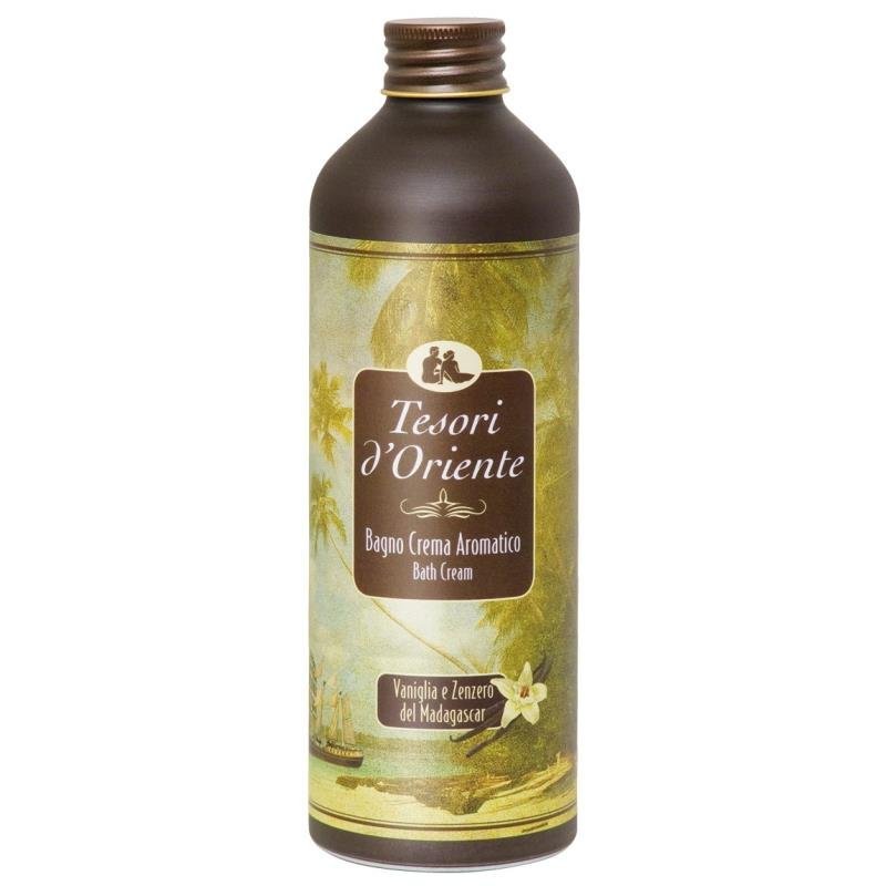 Tesori d'Oriente Vaniglia e Zenzero del Madagascar kreminės aromatinės vonios putos, 500 ml