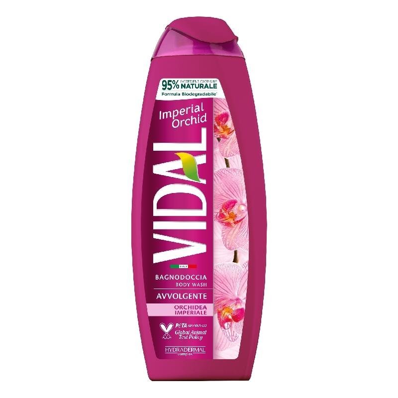Vidal Imperial Orchid kūno prausiklis su imperatoriškos orchidėjos aromatu, 500 ml