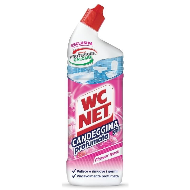 WC Net WC Gel Scented Bleach Flower Fresh, 700 ml