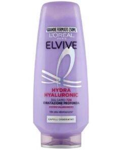 L'Oréal Paris Elvive Hydra Hyaluronic plaukų balzamas su hialurono rūgštimi, 250 ml