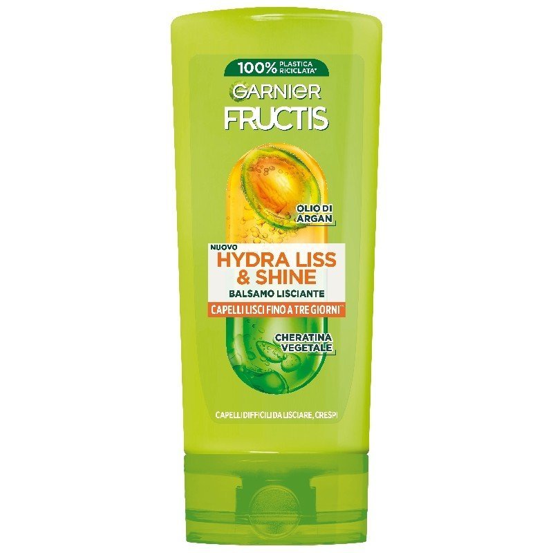 Garnier Fructis Hydra Liss & Shine plaukų balzamas, 200 ml