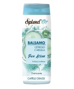 Splend'Or Pure Action plaukų balzamas su agurkais ir moliu, 300 ml