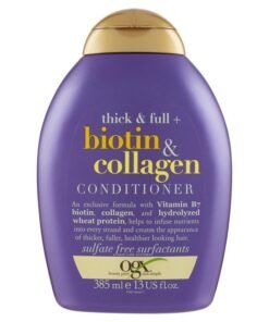 OGX Thick & Full Biotin & Collagen plaukų kondicionierius, 385 ml