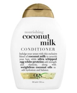 OGX Nourishing Coconut Milk plaukų kondicionierius, 385 ml
