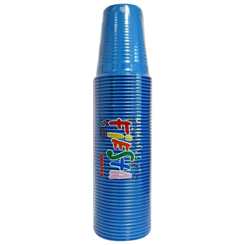 Aristea plastikinės stiklinės, 200 ml, 50 vnt
