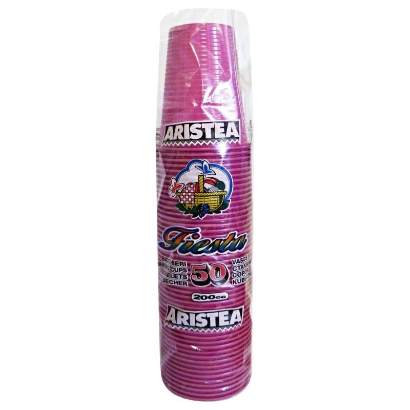 Aristea plastikinės stiklinės, 200 ml, 50 vnt - Image 2