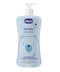Chicco Natural Sensation kūno ir plaukų prausiklis kūdikiams, 500 ml