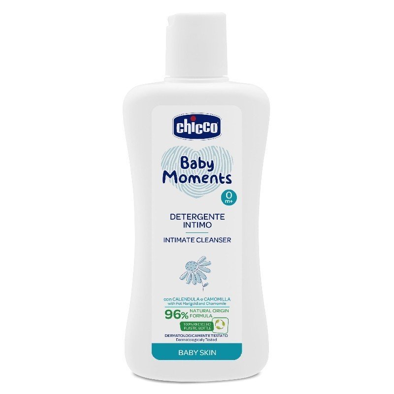 Chicco Baby Moments intymios higienos prausiklis kūdikiams, 200 ml