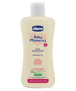 Chicco Baby Moments Sensitive masažinis aliejus kūdikiams, 200 ml