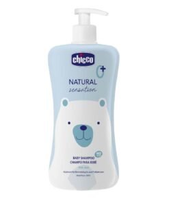 Chicco Baby Natural Sensation švelnus kūdikių šampūnas su alavijais, 500 ml