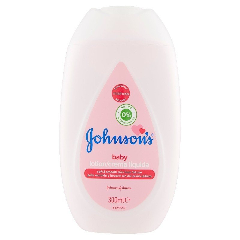 Johnson’s Baby skystas kūno kremas kūdikiams, 300 ml