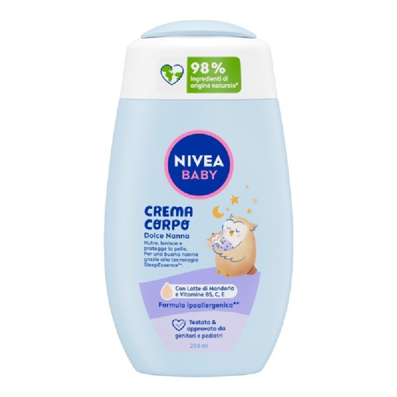Nivea Baby Sweet Sleeping kūno kremas vaikams, 200 ml