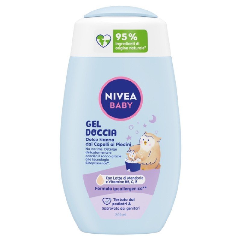 Nivea Baby dušo gelis vaikams „Dolce Nanna“, 200 ml