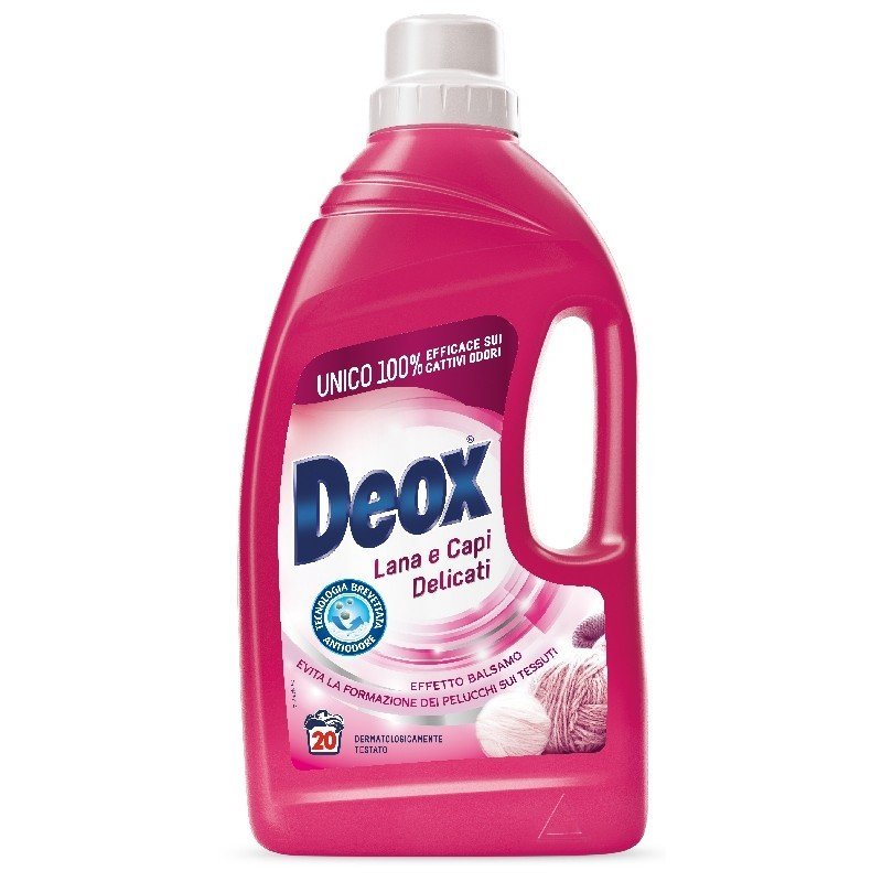 Deox skalbiklis rankiniam skalbimui vilnai ir delikatiems audiniams, 1000 ml