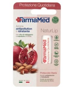 FarmaMed NaturLip kasdienės apsaugos lūpų balzamas su granatų aliejumi ir migdolais