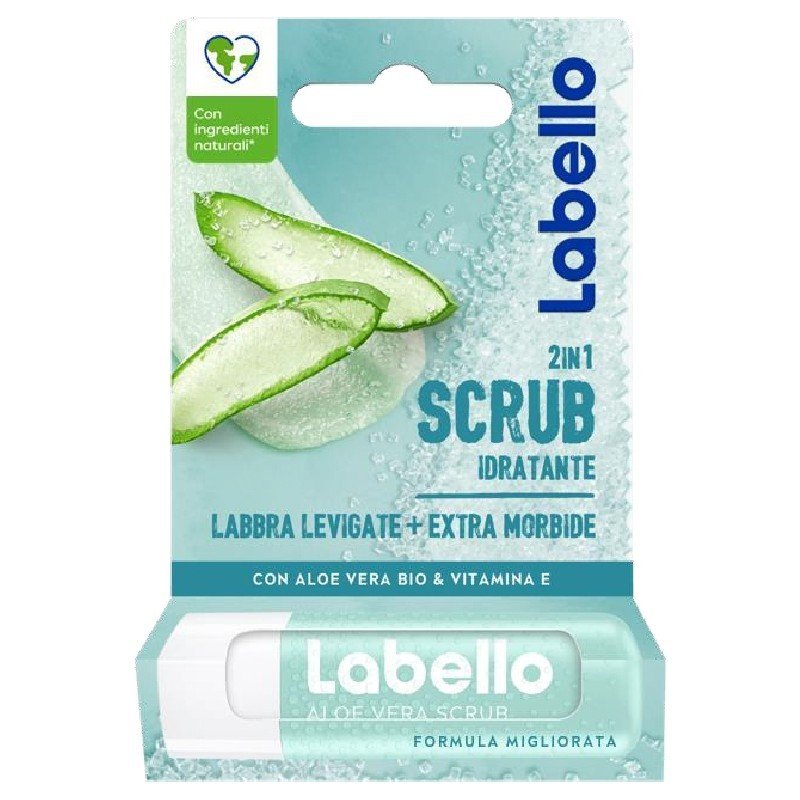 Labello Aloe Vera Scrub lūpų šveitiklis